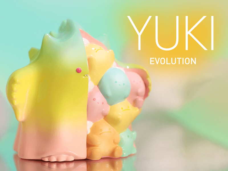 YUKI エボリューション シリーズ【ピース】 - POP MART JAPAN オンラインショップ