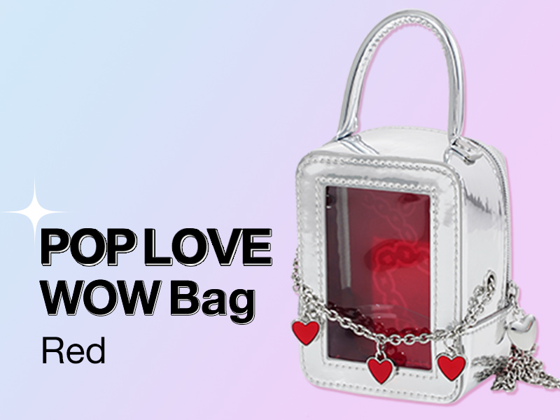 POP LOVE-WOW BAG（レッド） - POP MART JAPAN オンラインショップ