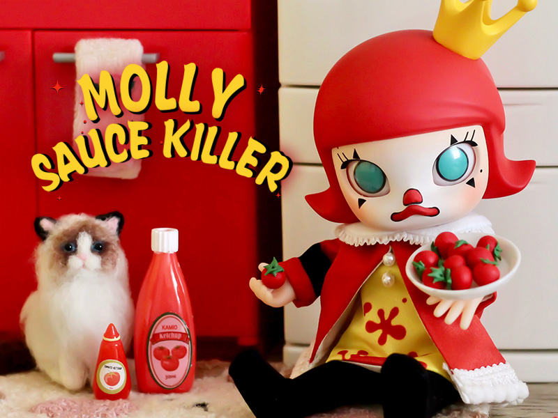 MOLLY ソースキラー アクションフィギュア - POP MART JAPAN MOLLY ソースキラー アクションフィギュア - POP MART JAPAN