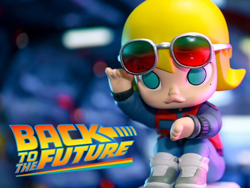 MOLLY × Back to the Future ビッグサイズ - POP MART JAPAN 