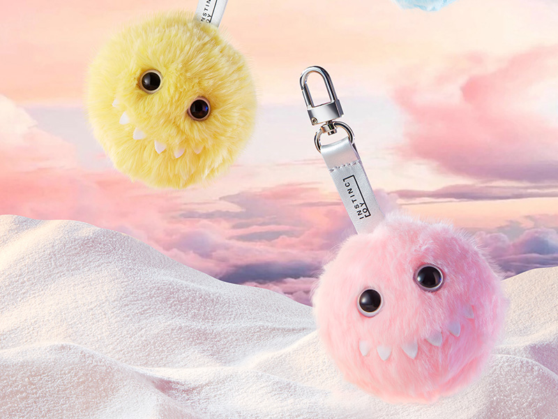 INSTINCTOY × POP MART Fluffy Plush Strap シリーズ【ピース