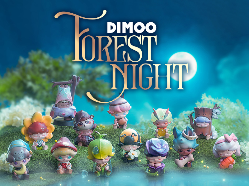 DIMOO FOREST NIGHT シリーズ【アソートボックス】 - POP MART JAPAN 