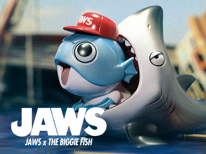 JAWS × THE BIGGIE FISH ビッグサイズ - POP MART JAPAN オンライン