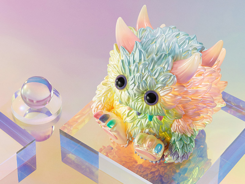 POP MART × INSTINCTOY Monster Fluffy