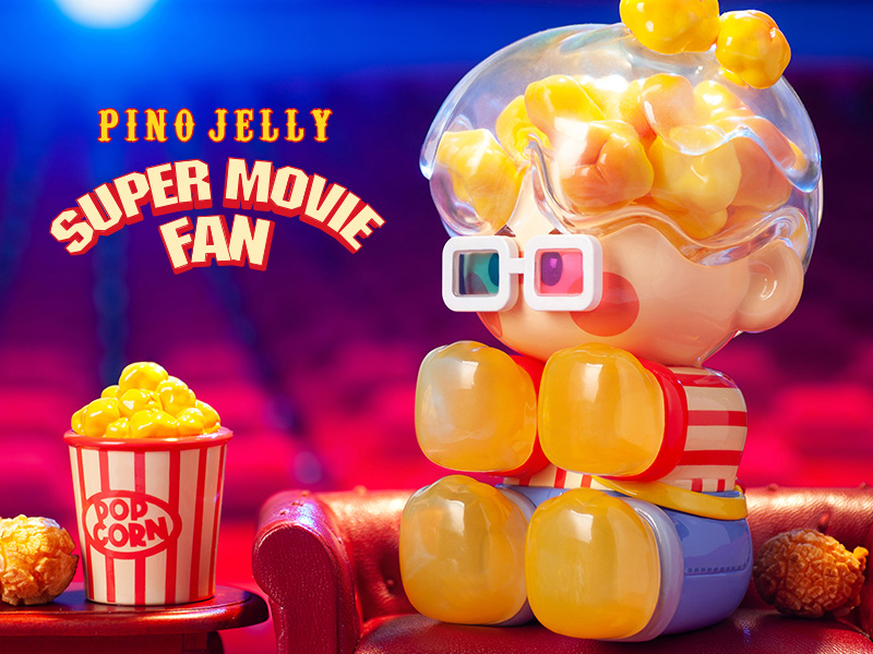 PINO JELLY Super Movie Fan ビッグサイズ - POP MART JAPAN PINO JELLY Super Movie Fan ビッグサイズ - POP MART JAPAN