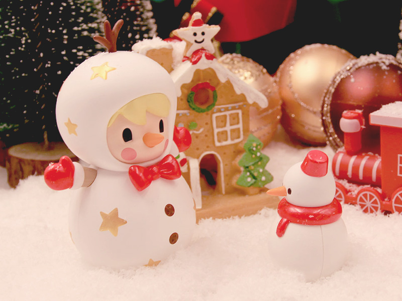 その他 POPMART Sweet Bean SNOW BABY Sweet Bean Snow Baby Figurine
