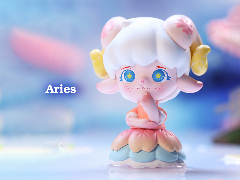 未使用 POP MART ポップマート ZODIAC FLOWER WHISPERING ZOE 星座と花のささやきシリーズ アクションフィギュア 12点 セット アソートBOX トイ ホビー HU669C