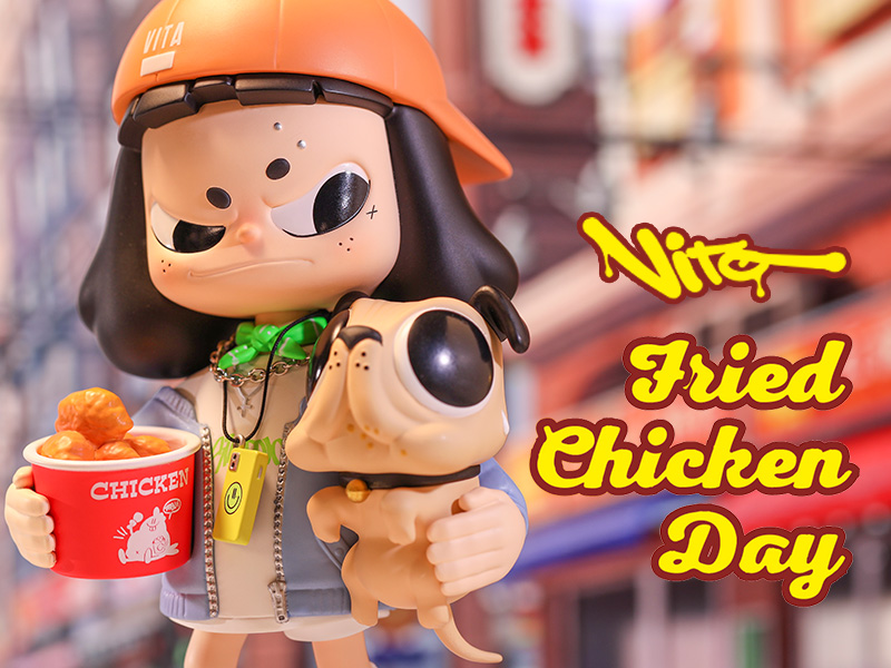 VITA Fried Chicken Day ビッグサイズ - POP MART JAPAN オンライン
