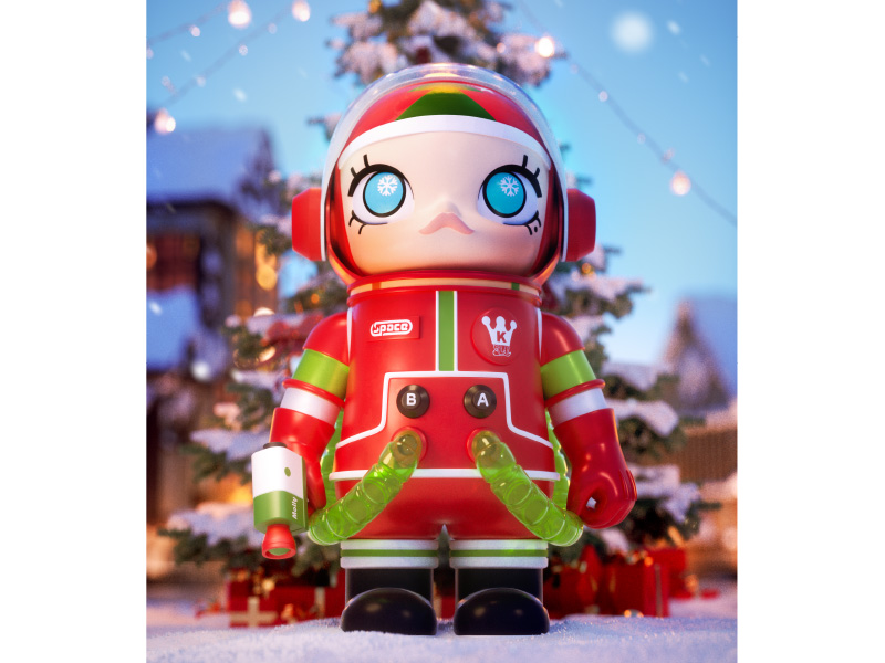 POP MART SPACE MOLLY CHRISTMAS 1000％ | hartwellspremium.com