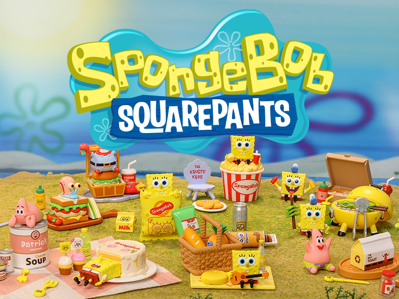 SpongeBob ピクニック パーティー シリーズ【アソートボックス】 POP MART JAPAN オンラインショップ
