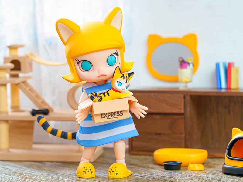 MOLLY Cat in the Box アクションフィギュア - POP MART JAPAN 