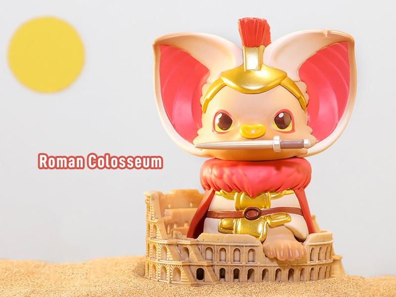 激レア　ポップマート × ケニーズワーク　世界旅行 YOKI Travel Around The World シリーズ【ピース】 - POP MART