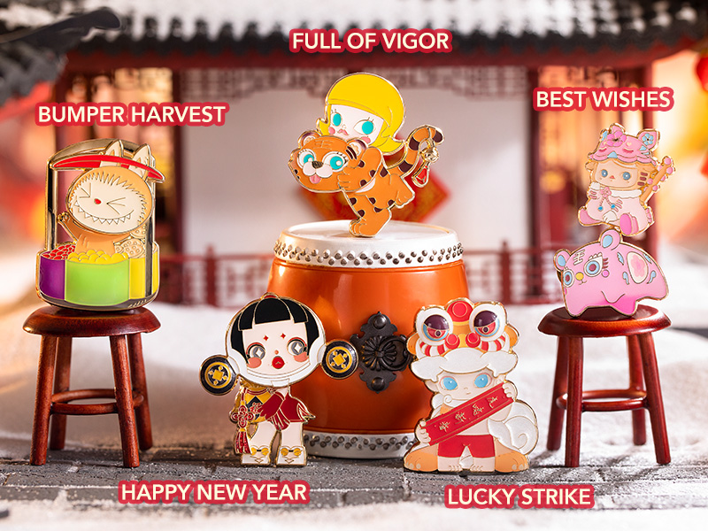 THE YEAR OF TIGER シリーズ ピンバッジ【アソートボックス THE YEAR OF TIGER シリーズ ピンバッジ【アソートボックス