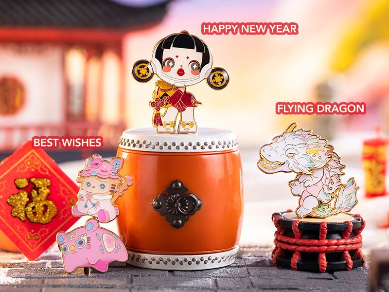 THE YEAR OF TIGER シリーズ ピンバッジ【アソートボックス THE YEAR OF TIGER シリーズ ピンバッジ【アソートボックス