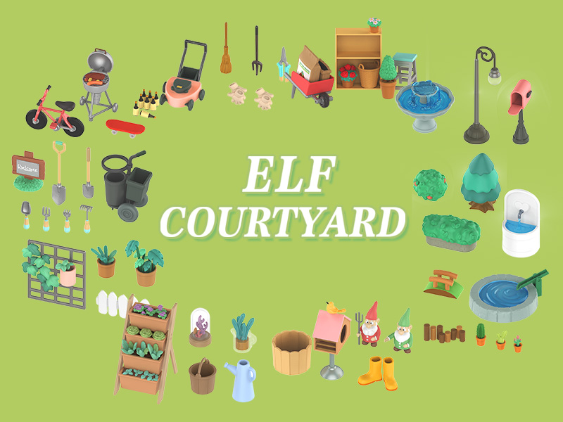 ELF COURTYARD シリーズ【アソートボックス】 - POP MART JAPAN ELF COURTYARD シリーズ【アソートボックス】 - POP MART JAPAN