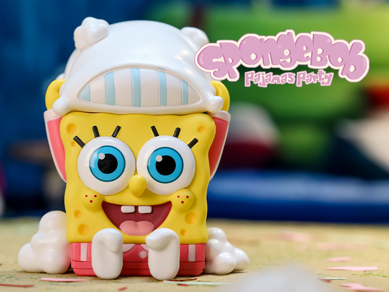 SpongeBob パジャマ パーティー シリーズ【ピース】 - POP MART JAPAN
