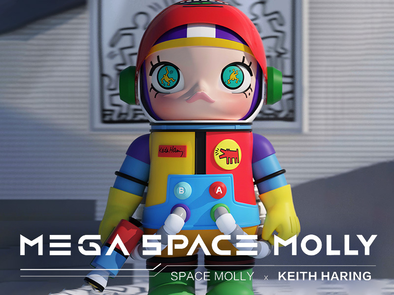 MEGA コレクション 1000% SPACE MOLLY × KEITH HARING【限定品】 - POP 
