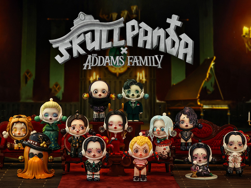 SKULLPANDA × THE ADDAMS FAMILY シリーズ【アソートボックス】 - POP 
