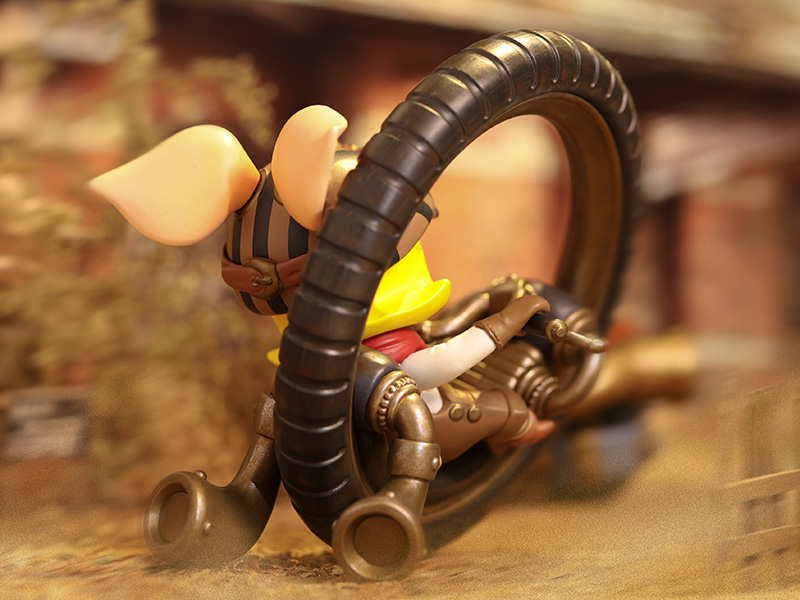 MOLLY STEAM PUNK Piggy Bike - POP MART JAPAN オンラインショップ MOLLY STEAM PUNK Piggy Bike - POP MART JAPAN オンラインショップ