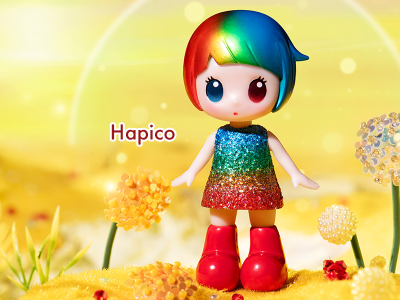 HAPICO The Wonderful World シリーズ【ピース】 POP MART JAPAN オンラインショップ