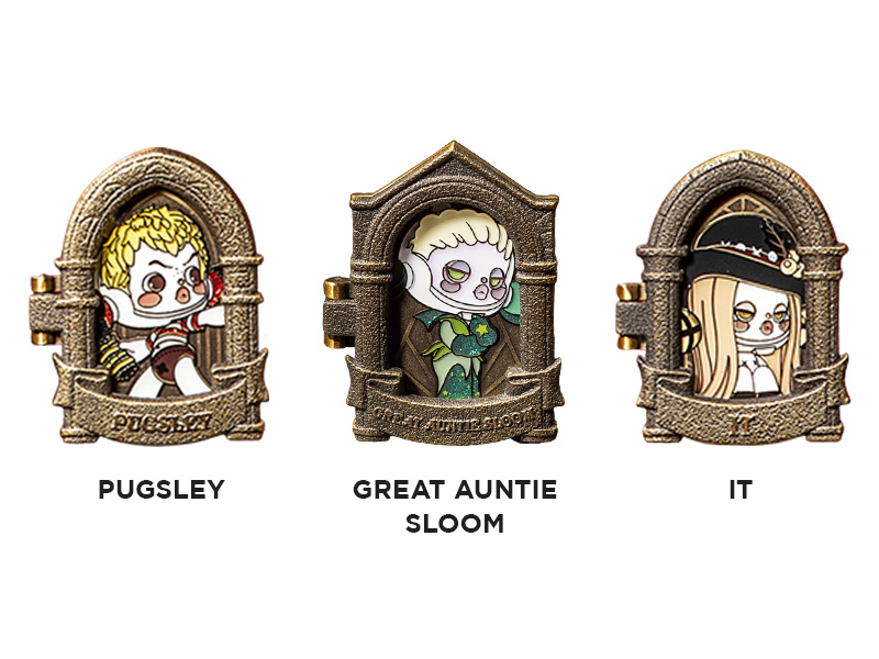 ポップマート SKULLPANDA × アダムスファミリー バラ売り可