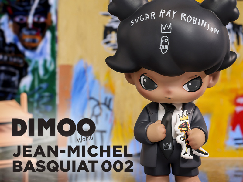 DIMOO × JEAN-MICHEL BASQUIAT 002 ビッグサイズ - POP MART JAPAN