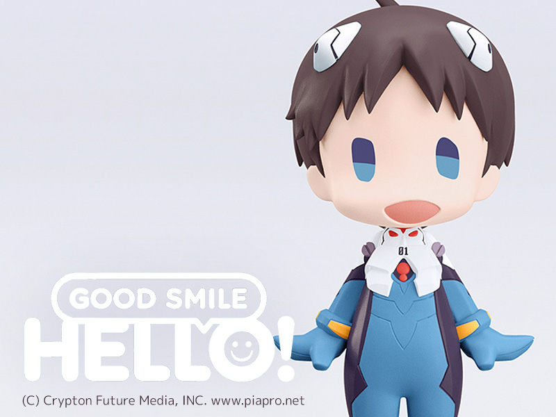 HELLO! GOOD SMILE 碇シンジ  エヴァンゲリオン フィギュア グッドスマイルカンパニー 新品