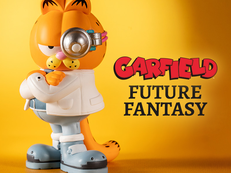 GARFIELD FUTURE FANTASY シリーズ【ピース】 - POP MART JAPAN オンラインショップ