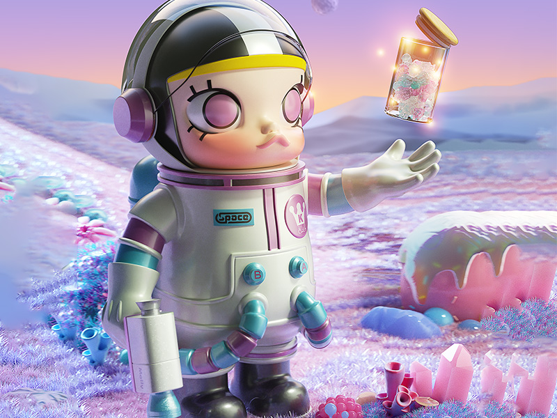MEGA COLLECTION 1000% SPACE MOLLY Candy - Mega 1000% - POP