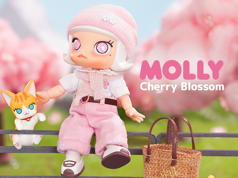 POPMART MOLLY Cherry Blossom ポップマート モリー