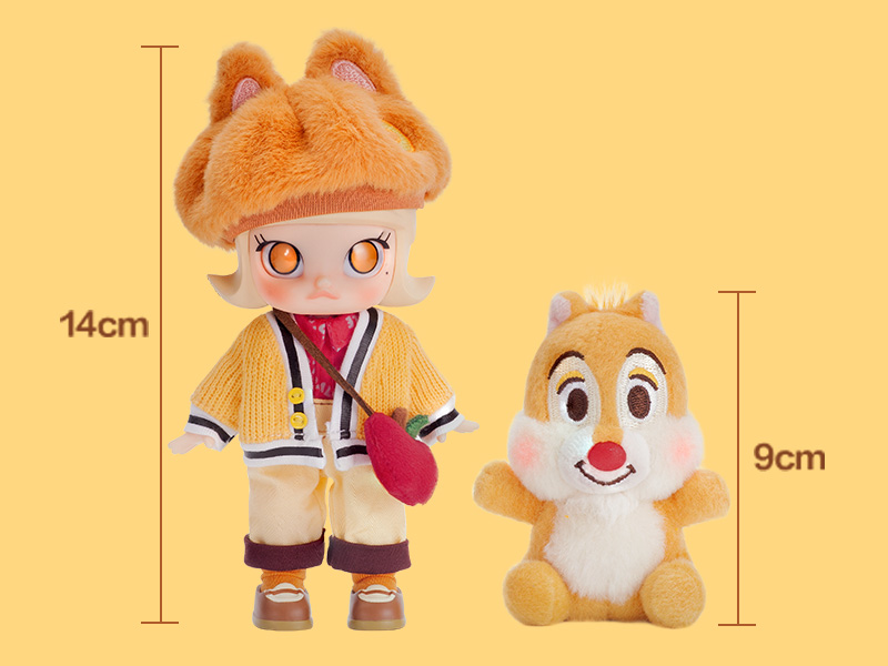 MOLLY チップ&デール アクション フィギュア デール - POP MART MOLLY チップ&デール アクション フィギュア デール - POP MART
