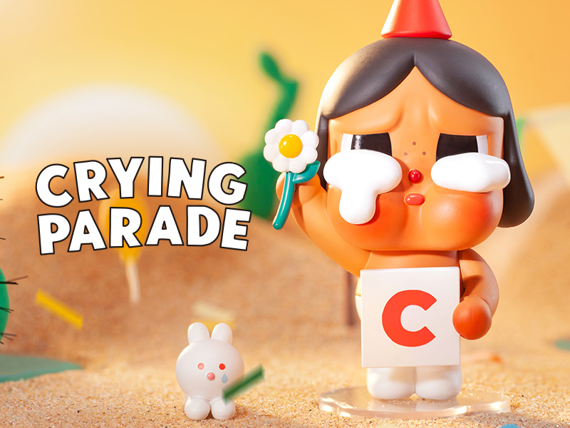Crybaby Crying Parade シリーズ【ピース】 - POP MART JAPAN 