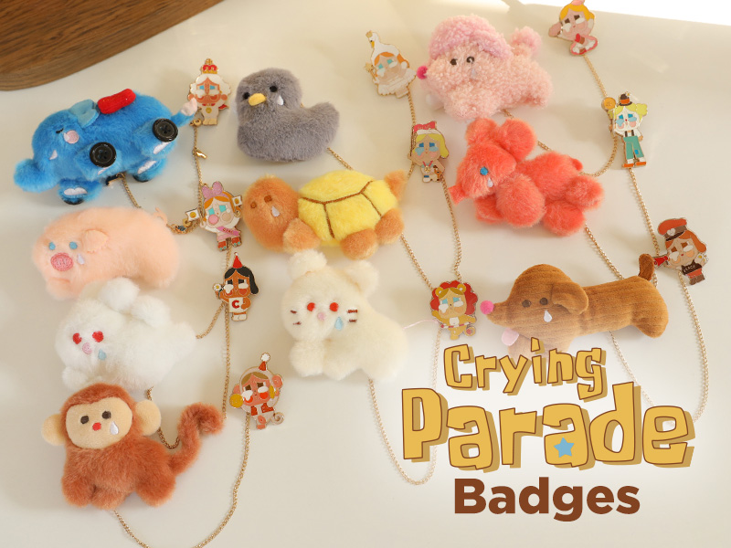 Crybaby Crying Parade シリーズチェーンブローチ【アソート Crybaby Crying Parade シリーズチェーンブローチ【アソート