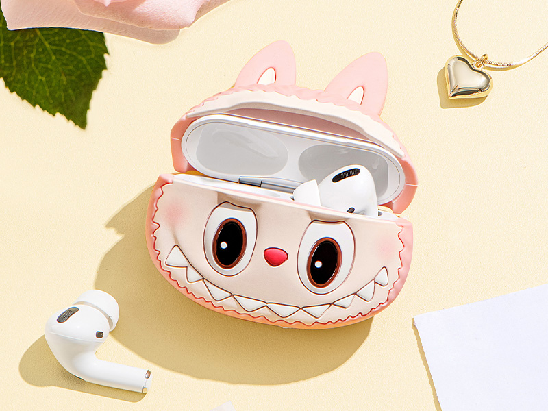LABUBU AirPods Proケース ピンク - POP MART JAPAN オンライン LABUBU AirPods Proケース ピンク - POP MART JAPAN オンライン