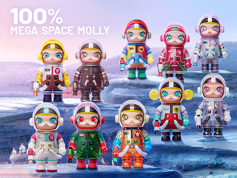 MEGA コレクション 100％ SPACE MOLLY シリーズ 1【アソートボックス 