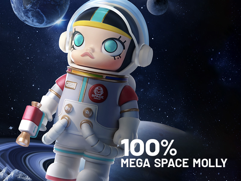 POPMART MEGA 100％ SPACE MOLLY シリーズ