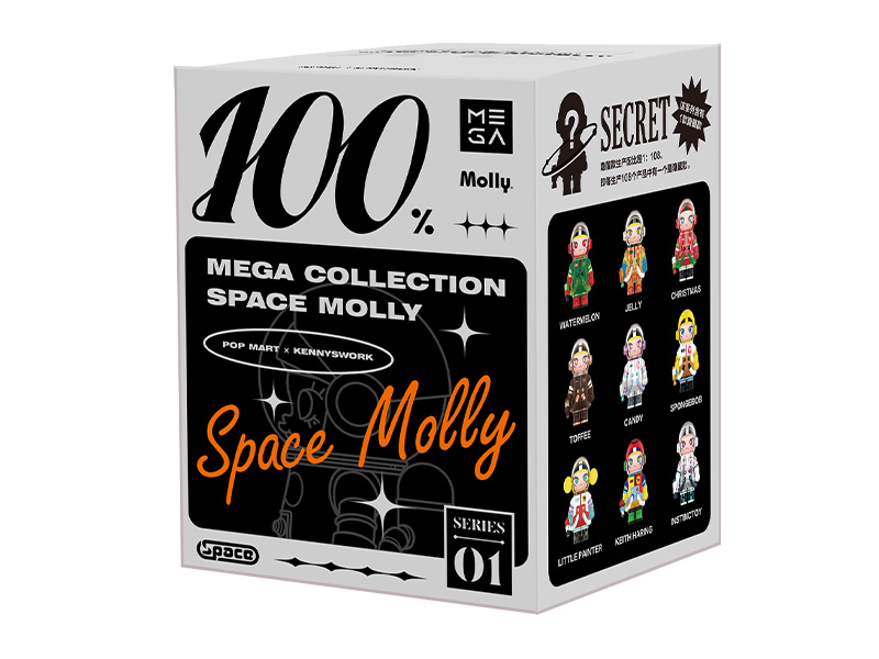 POPMART MEGA 100％ SPACE MOLLY シリーズ