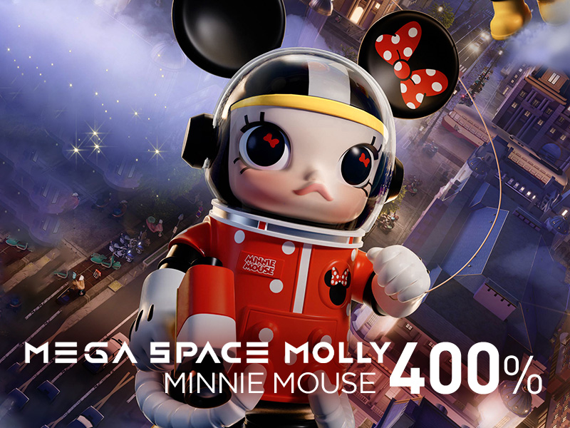 MEGA コレクション400％ SPACE MOLLY Minnie Mouse | forext.org.br