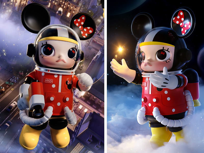 MEGA コレクション 400％ SPACE MOLLY Minnie Mouse【限定品】 - POP ...