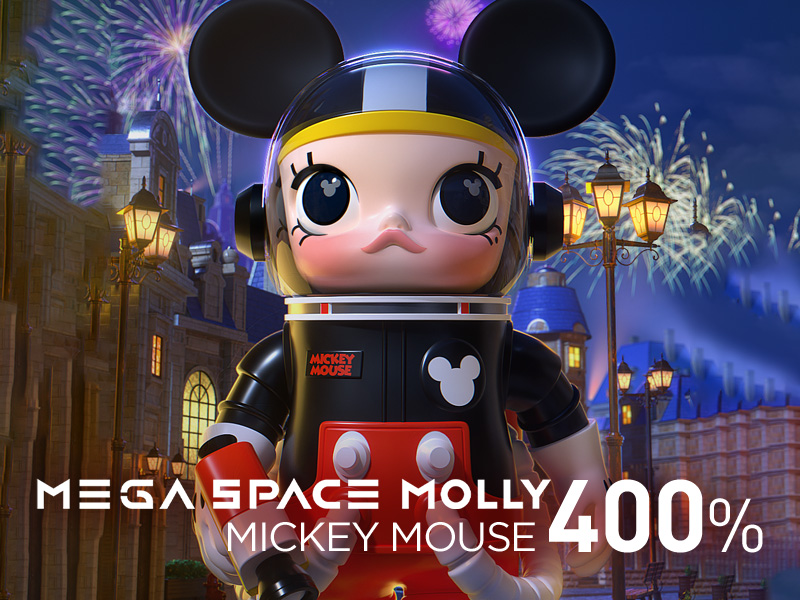 MEGA コレクション 400％ SPACE MOLLY Mickey Mouse【限定品】 - POP ...