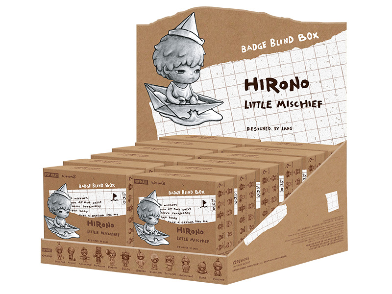 HIRONO いたずらっ子 シリーズ ピンバッジ【アソートボックス HIRONO いたずらっ子 シリーズ ピンバッジ【アソートボックス