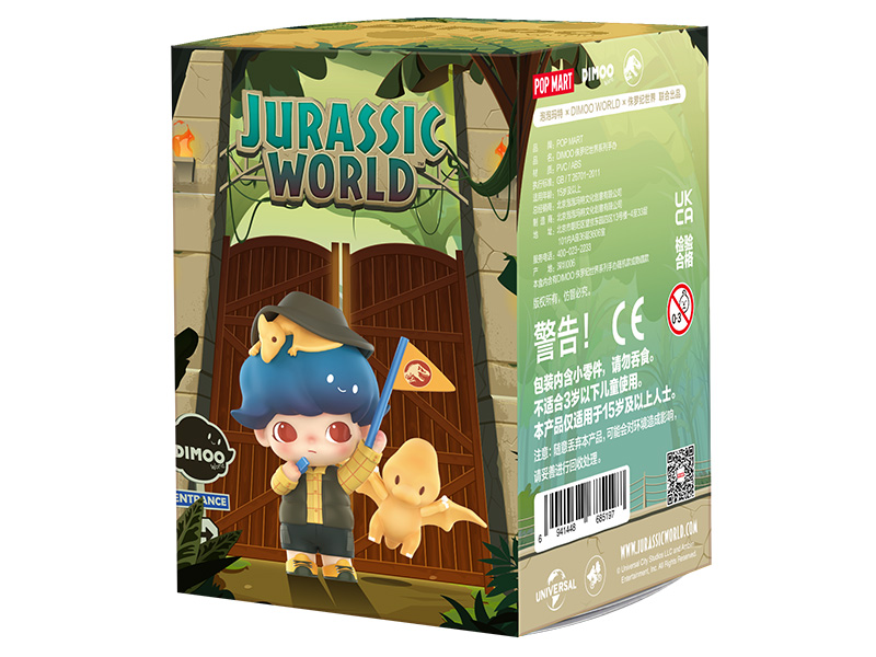 popmart　dimoo　jurassic world