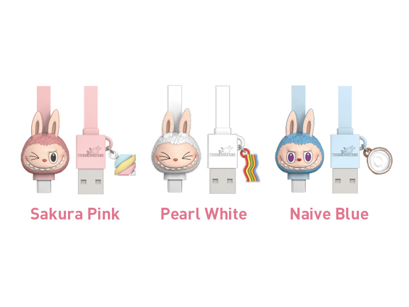 LABUBU ザ・モンスターズ キャンディ シリーズ TYPE-C ケーブル LABUBU ザ・モンスターズ キャンディ シリーズ TYPE-C ケーブル