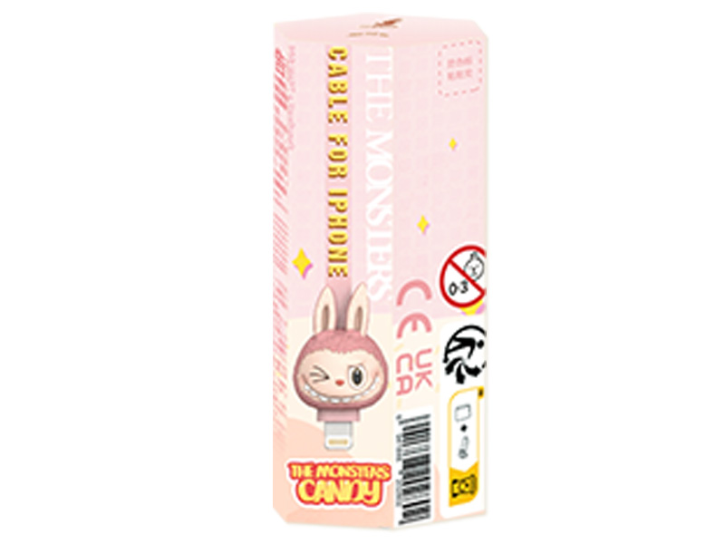 LABUBU ザ・モンスターズ キャンディ シリーズ iPhone ケーブル