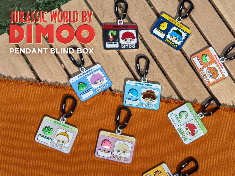 DIMOO ジュラシック ワールド シリーズ ペンダント セット