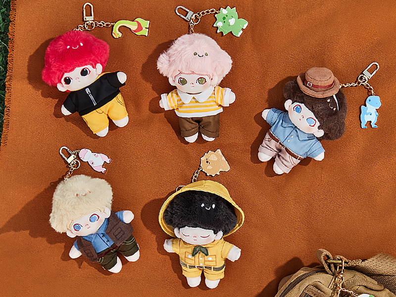 DIMOO ジュラシック ワールド シリーズ ぬいぐるみ ペンダント DIMOO ジュラシック ワールド シリーズ ぬいぐるみ ペンダント