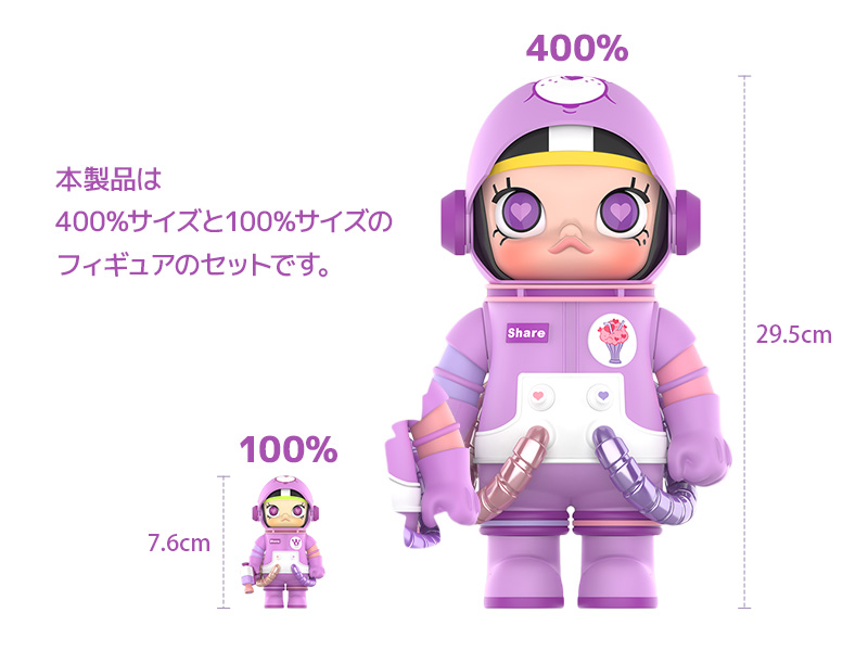 MEGA コレクション 400%+100% SPACE MOLLY × Share Bear【限定 MEGA コレクション 400%+100% SPACE MOLLY × Share Bear【限定