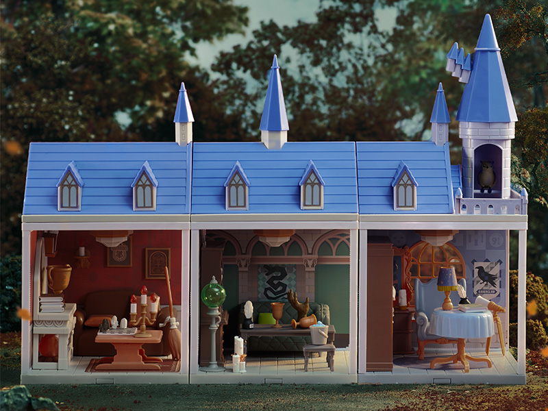 ハリー・ポッター ホグワーツ城 屋根+フクロウ小屋 - POP MART ハリー・ポッター ホグワーツ城 屋根+フクロウ小屋 - POP MART