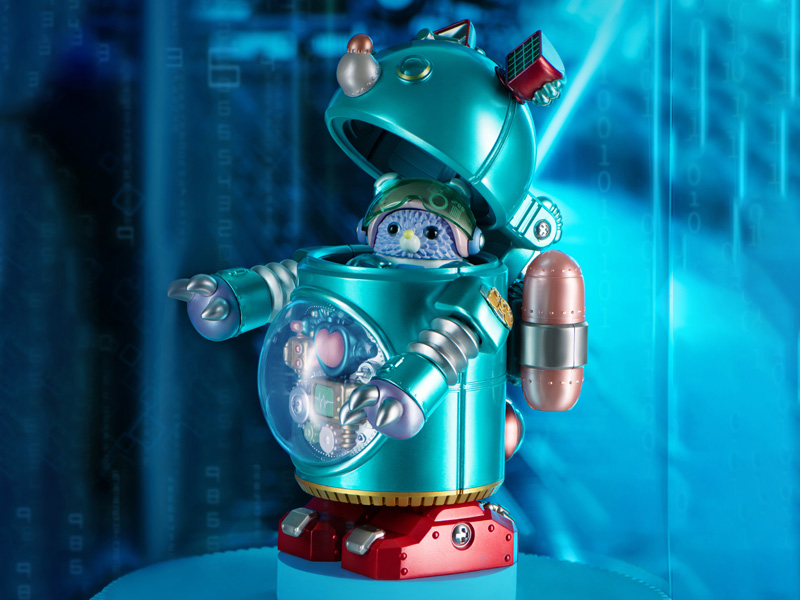 POPMART INSTINCTOY Muckey Robot M-8