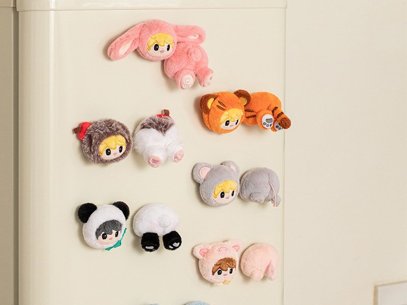 Sweet Bean 動物ごっこ シリーズ ぬいぐるみマグネット